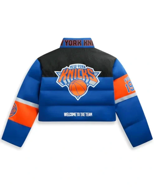 Mariska Hargitay Knicks vs. Cavs Game 2 Puffer Jacket