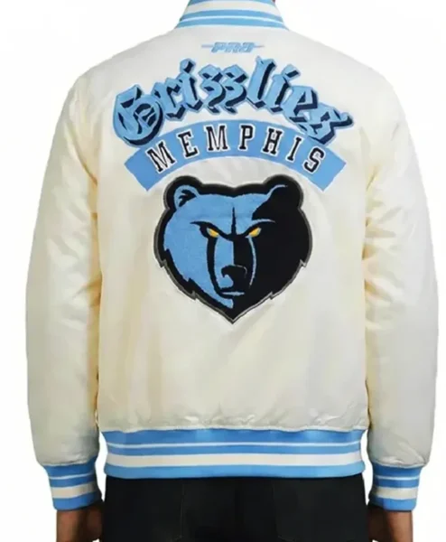 Memphis Grizzlies Best of Satin Rib Jacket
