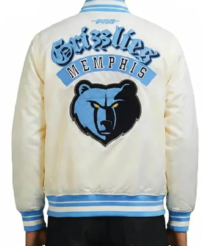 Memphis Grizzlies Best of Satin Rib Jacket