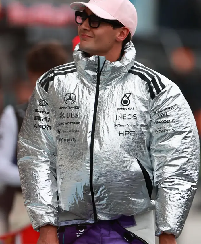 Miami Grand Prix George Russell Puffer Jacket