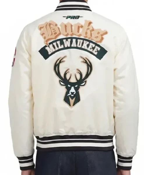 Milwaukee Bucks Best of Satin Rib Jacket