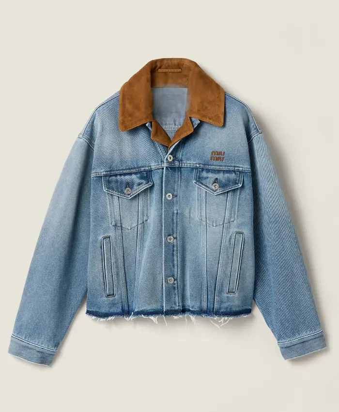 Miu Miu Denim Milly Alcock Jacket