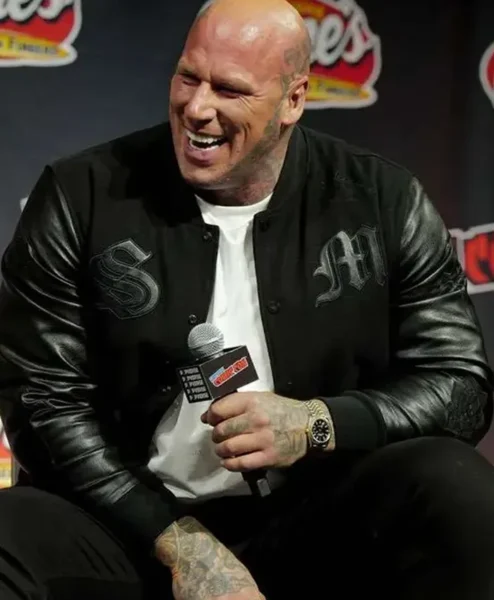 Mortal Kombat 2 Event Martyn Ford Black Varsity Jacket