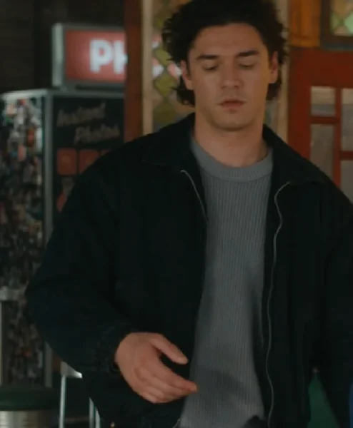 Off Campus S01 Garrett Graham Black Bomber Jacket