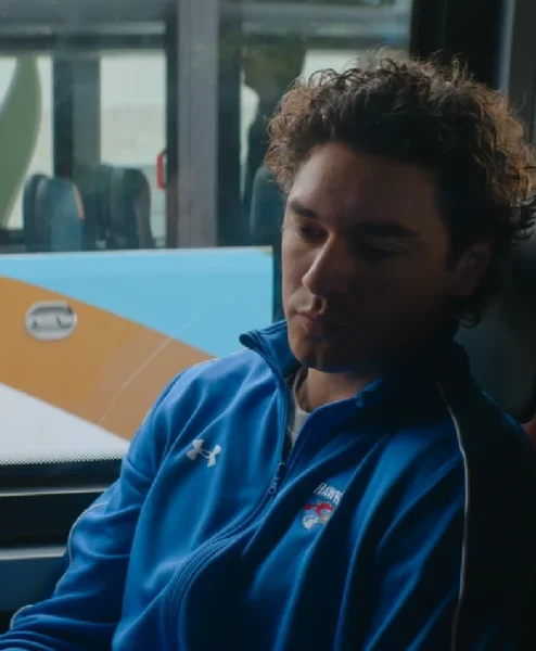 Off Campus S01 Garrett Graham Blue Track Jacket