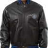 Orlando Magic Black Leather Jacket