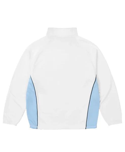 Palace Copa 1 4 Zip Techy White Fleece Jacket