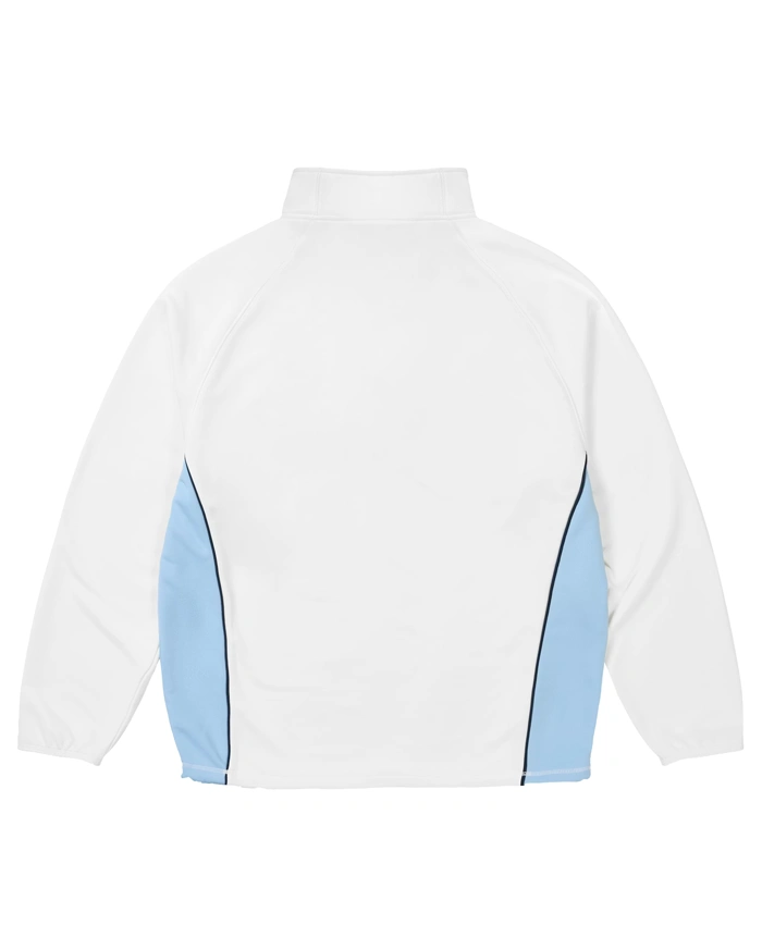 Palace Copa 1 4 Zip Techy White Fleece Jacket
