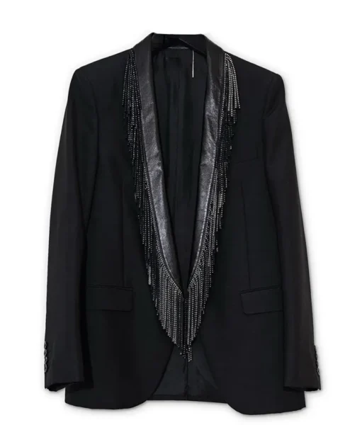 Rolling Loud 2026 Playboi Carti Fringe Black Blazer