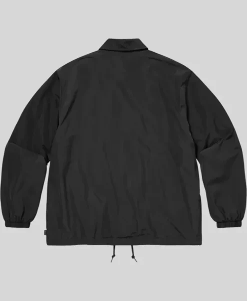 Supreme Spellout Coaches Jacket Black Back