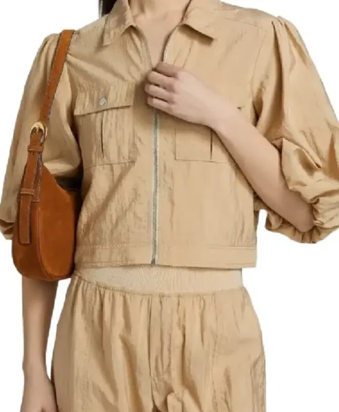 The View 2026 Joy Behar Beige Cropped Jacket