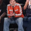 NY Knicks Playoff 2026 Timothee Chalamet Avirex Leather Jacket