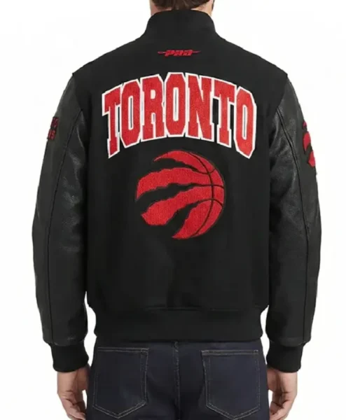 Toronto Raptors City Arch Varsity Jacket For Sale