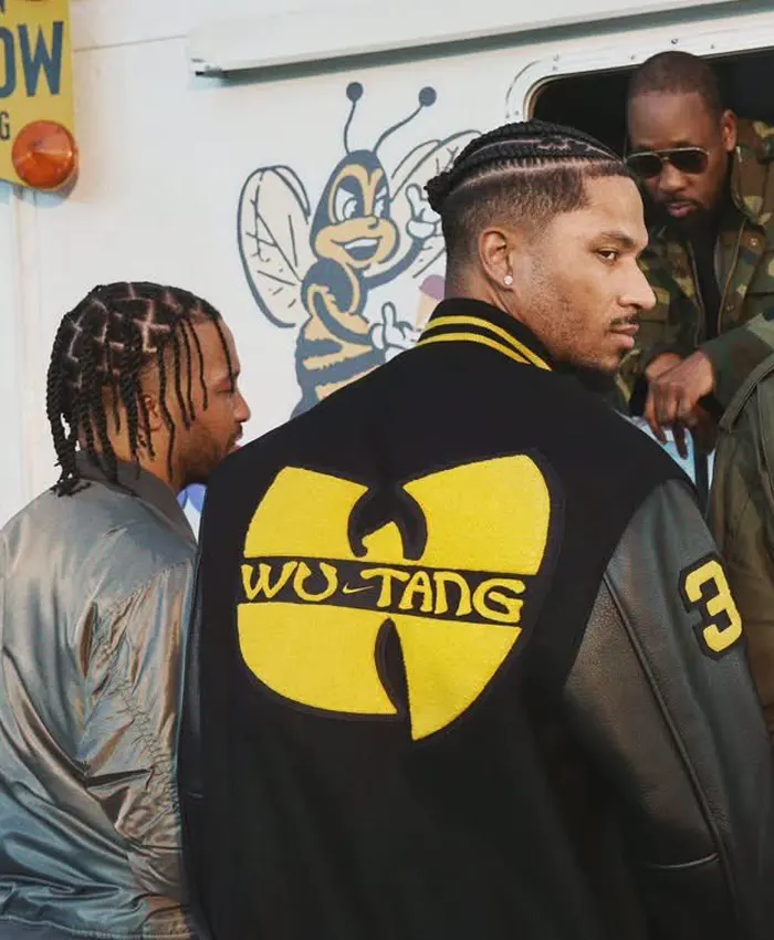 2026 Pro Basketball Finals Halftime Game 4 Wu Tang Black Varsity Jacket