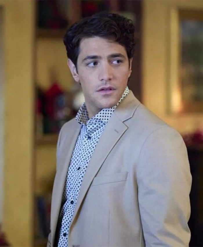 A Godwink Christmas Miracle of Love Eric Fellman Blazer closeup.webp
