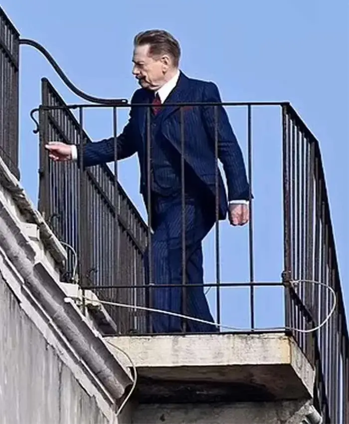 A Haunting in Venice Kenneth Branagh Blue Suit right.webp