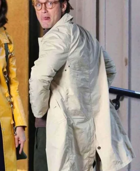 A Rainy Day In New York Ted Davidoff White Coat back.webp