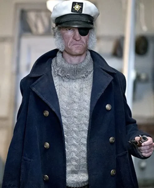 A Series Of Unfortunate Events Count Olaf Navy Blue Long Coat front.webp