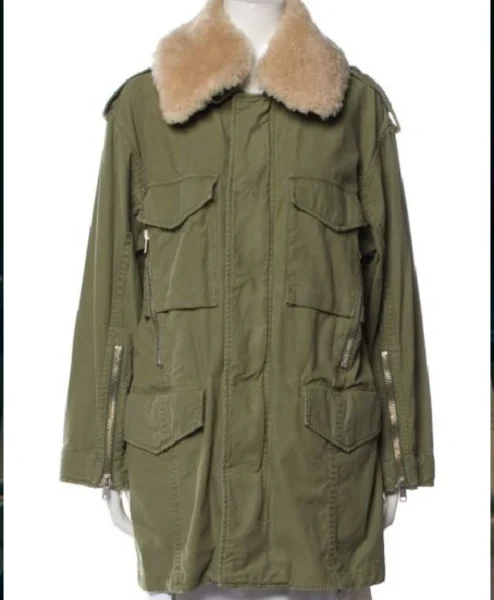 Abby Chilukuri Not Suitable For Work S01 Fur Collar Jacket