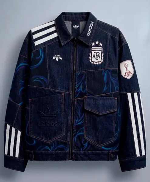 Adidas Argentina FIFA World Cup Denim Jacket