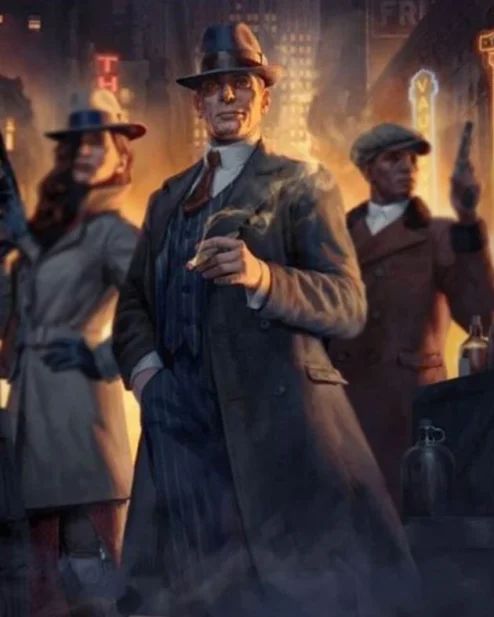 Al Capone Empire of Sin Long Trench Coat.webp