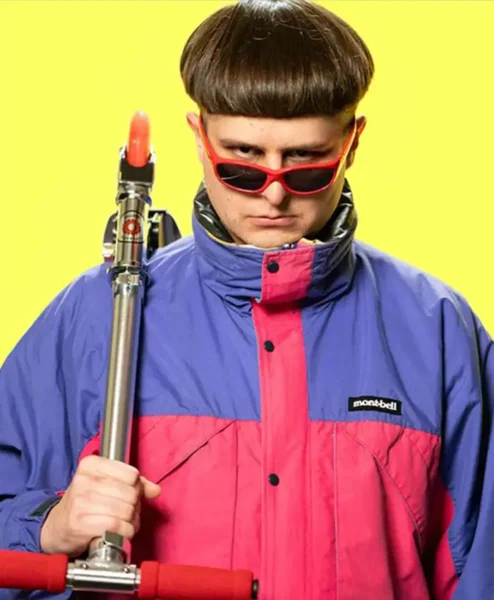 Alien Boy Oliver Tree Parachute Two Tone Jacket