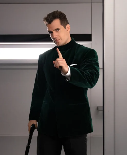 Argylle 2024 Movie Argylle Velvet Coat front.webp