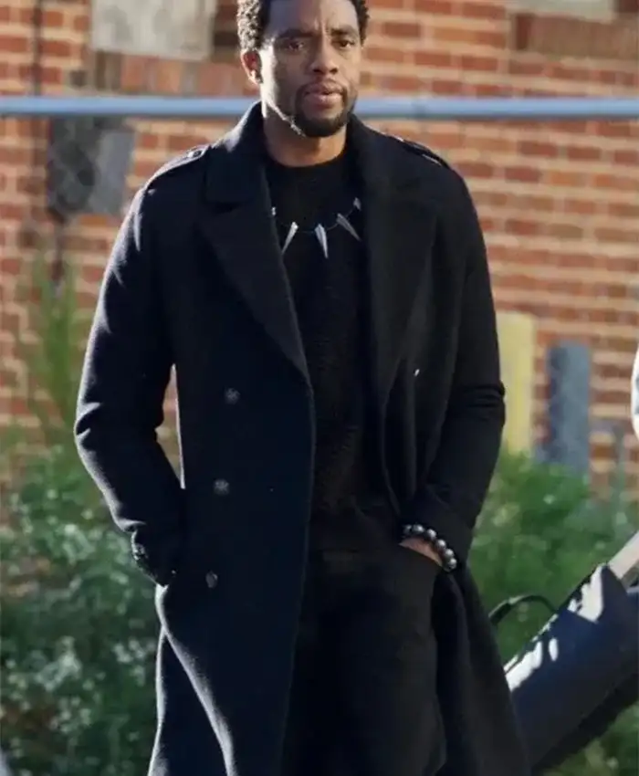 Avengers Infinity War Black Panther Chadwick Boseman Coat front.webp