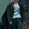 Axel Stranger Things Black Wool Coat front.webp