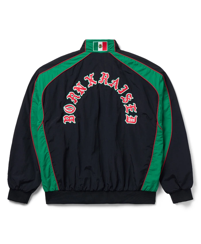 BXR Sport Mexico Warm Up Windbreaker Jacket
