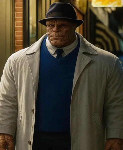 Ben Grimm The Fantastic Four First Steps Grey Coat.webp