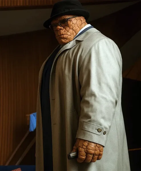 Ben Grimm The Fantastic Four First Steps Grey Coat For Sale.webp