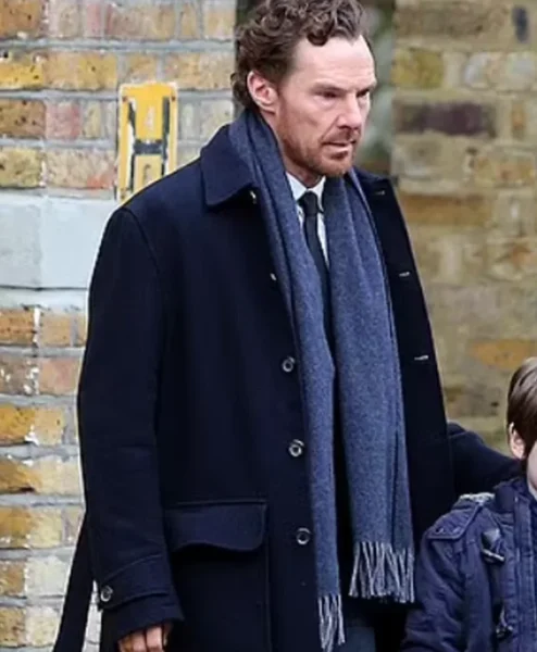 Benedict Cumberbatch The Thing with Feathers Black Coat For Sale.webp