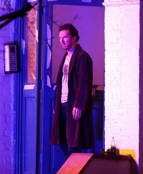 Benedict Cumberbatch The Thing with Feathers Long Coat For Sale.webp