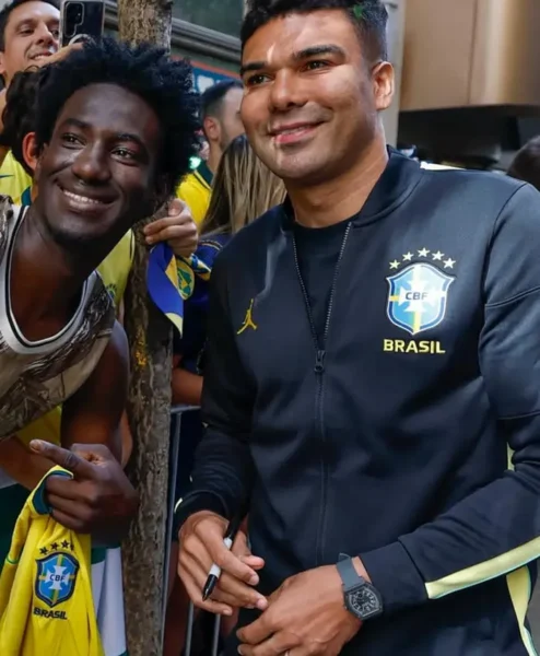 Brazil Nike x Jordan National Team Navy Jacket