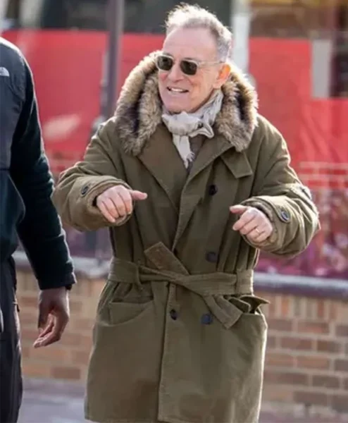 Bruce Springsteen Deliver Me from Nowhere Green Coat.webp