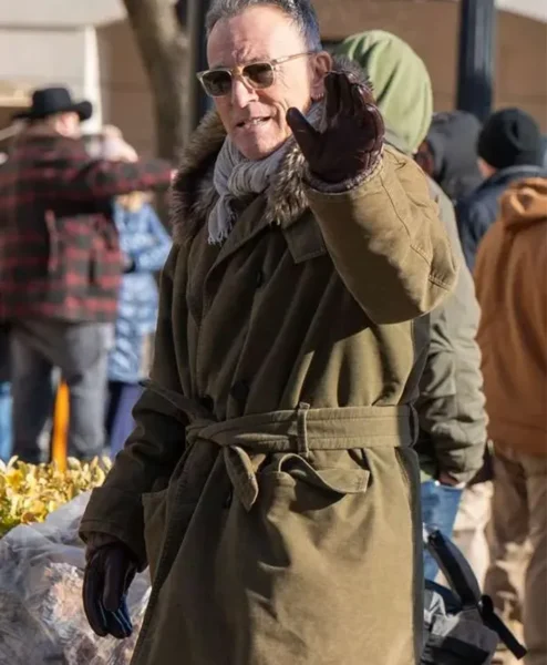 Bruce Springsteen Deliver Me from Nowhere Green Coat For Sale.webp