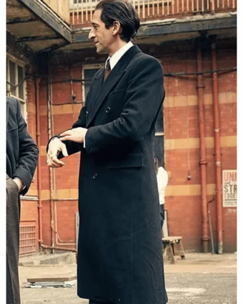 Buy Adrien Brody Peaky Blinders Luca Changretta Black Coat.webp