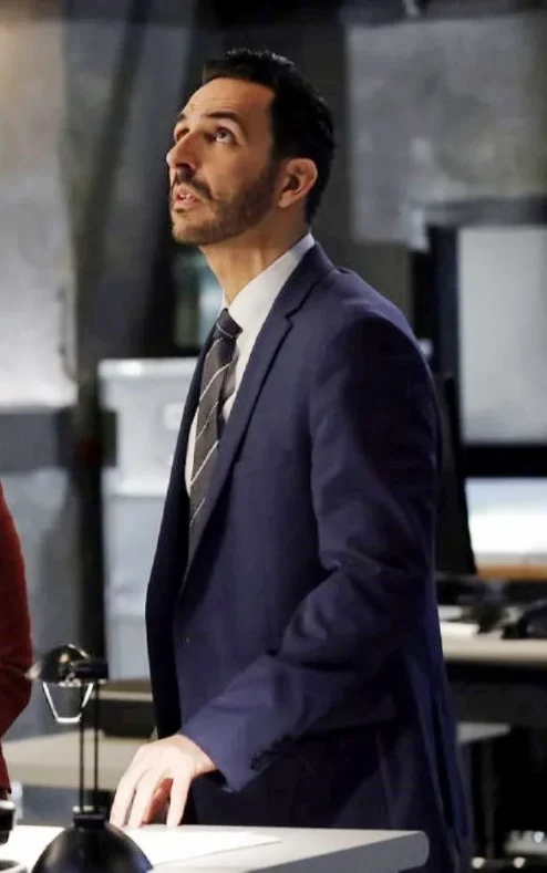 Buy The Blacklist S08 Aram Mojtabai Blue Blazer Coat.webp