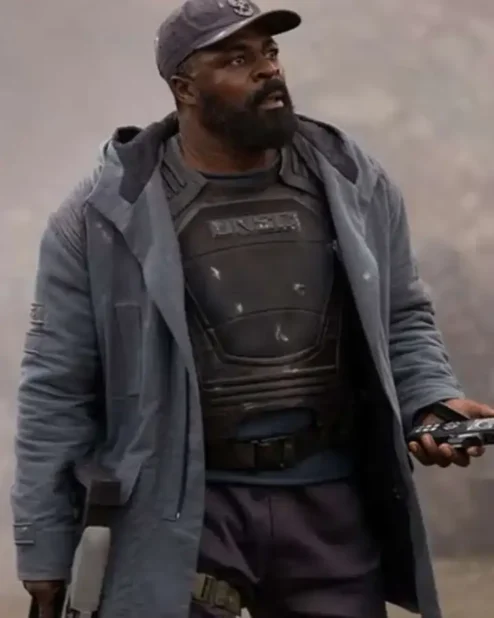 Captain Jacob Keyes Halo Grey Hooded Coat.webp
