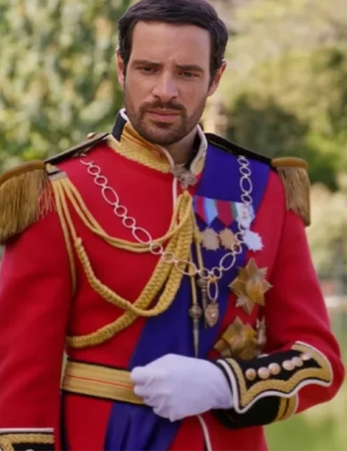 Charlie Carrick The Royal We Red Coat.webp