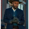Cherokee Bill The Harder They Fall Blue Trench Coat.webp
