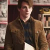 Chilling Adventures of Sabrina Harvey Brown Suede Leather Coat right.webp