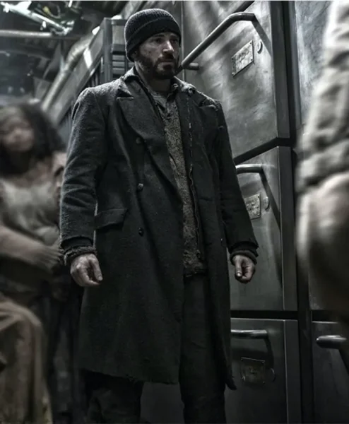 Chris Evans Snowpiercer Curtis Everett Black Coat right.webp