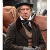Christoph Waltz Frankenstein Brown Suede Coat.webp