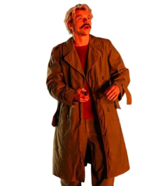 City On Fire 2023 Max Milner Brown Coat front without bg.webp