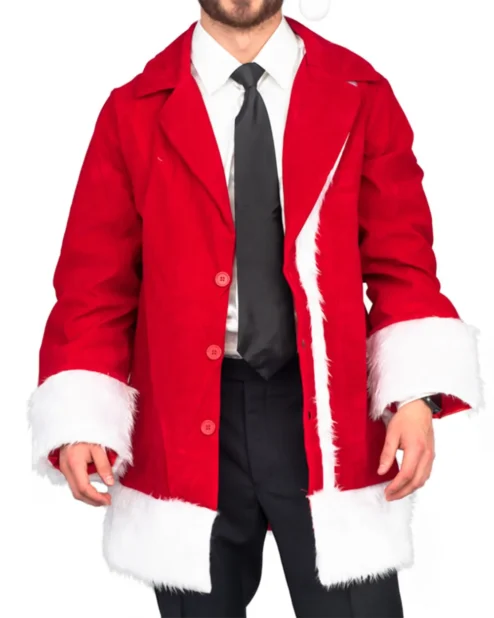 Clark Griswold Christmas Vacation Costume Red Coat Front.webp
