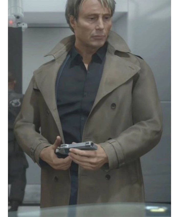 Clifford Unger Death Stranding Trench Coat front.webp