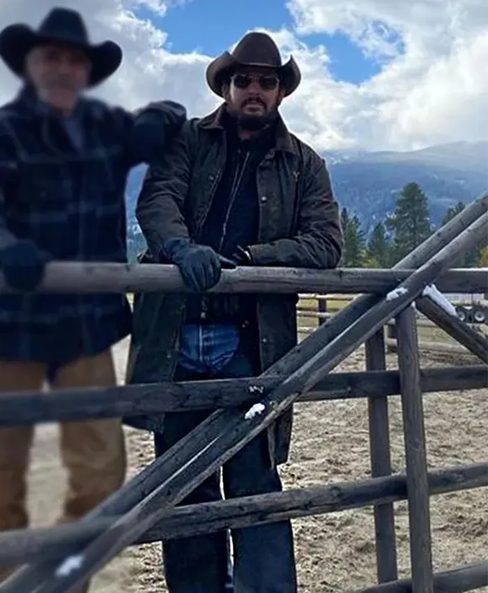 Cole Hauser Yellowstone Rip Wheeler Long Coat For Sale.webp