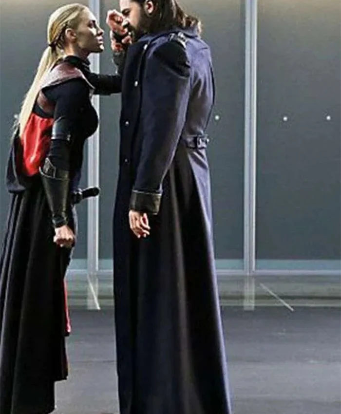 DCs Legends of Tomorrow Vandal Savage Trench Coat back.webp